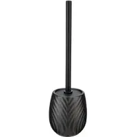 Wenko WC-Garnitur Idro Anthrazit - B/H/T ca. 10,00x39,00x10,00