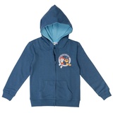 UNITED LABELS Paw Patrol Sweatjacke Kapuzenpullover mit Reißverschluss Hoodie blau - Gr.: 122-128