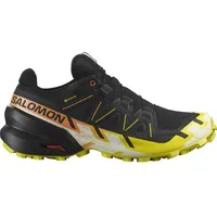 Salomon Speedcross 6 Gore-Tex Herren black/sulphur spring/bird of paradise 48