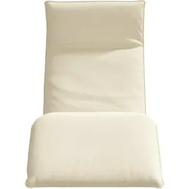 vidaXL Sonnenliege 175 x 54 x 8,5 cm Creme