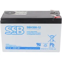 SSB Battery SBH 300-12 Bleiakku 8500 mAh 1 St.