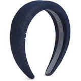 Tommy Hilfiger Th NAUTICAL Denim Damen, schwarz denim, Stoff, Haarfixierungen, gepolstert