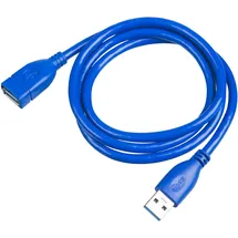 Akyga USB-Kabel USB-A Stecker, USB-A Buchse 1.00m Schwarz AK-USB-28