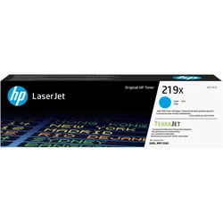 HP 219X (W2191X) Original LaserJet Tonerkartusche Cyan Kompatibilität: HP Color LaserJet Pro 3202 Modelle // HP Color LaserJet Pro MFP 3302 Modelle