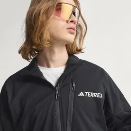 adidas Terrex Herren Xperior Cross Country Softshell Jacke (Größe S, schwarz)
