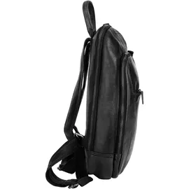 Piké Laptoprucksack Schwarz