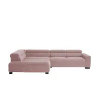 Jette Home Ecksofa aus Cord Jette Flirt ¦ rosa/pink ¦ Maße (cm): B: 311 H: 84 T: 219.0