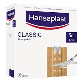 Hansaplast Classic Pflaster 5 m x 4 cm