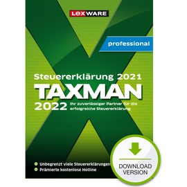 Lexware Taxman Professional 2022 3 User, ESD (deutsch) (PC) (18832-2004)