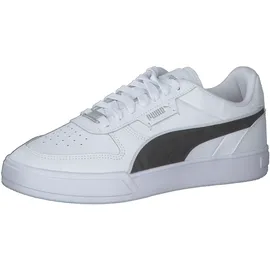 Puma Caven Dime Unisex Weiß/Schwarz/Silber 43