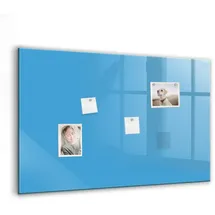 Tulup Magnettafel 90 x 60 cm Blau