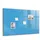 Tulup Magnettafel 90 x 60 cm Blau