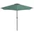 vidaXL Balkon-Sonnenschirm 270 x 135 cm grün halbrund