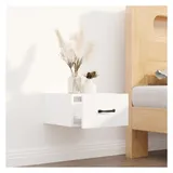 vidaXL Nachtschrank NA 35 x 35 x 20 cm Weiß