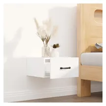 vidaXL Nachtschrank NA 35 x 35 x 20 cm Weiß