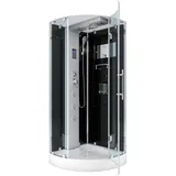 AcquaVapore D37-13R2-EC Dusche Dampfdusche Duschtempel Duschkabine 90x90 MIT 2K Scheiben Versiegelung