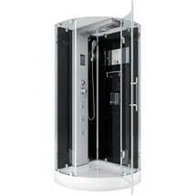 AcquaVapore D37-13R2-EC Dusche Dampfdusche Duschtempel Duschkabine 90x90 MIT 2K Scheiben Versiegelung