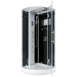 AcquaVapore D37-13R2-EC Dusche Dampfdusche Duschtempel Duschkabine 90x90 MIT 2K Scheiben Versiegelung