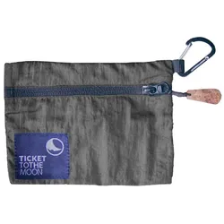 Ticket to the Moon Travel Wallet | Ausrüstung Outdoor für Unisex | Dark Grey - one size