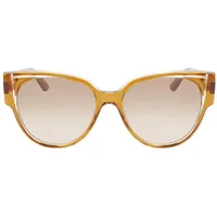 Karl Lagerfeld 6068s Damen-sonnenbrille - Brown / Crystal - Dark Brown