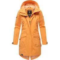 Navahoo Damen Übergangsjacke leichte Jacke mit Kapuze Pfefferschote Apricot Sorbet Gr. XS - XS