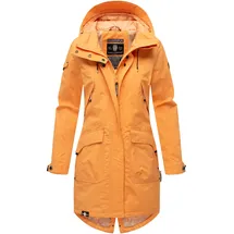 Navahoo Damen Übergangsjacke leichte Jacke mit Kapuze Pfefferschote Apricot Sorbet Gr. XS - XS