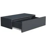 VCM Mid.you Nachtschrank, Anthrazit, Holzwerkstoff, 1 Schubladen, 60x15x30 cm