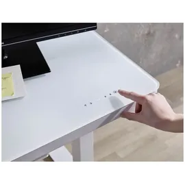 Livetastic Schreibtisch Levu weiß