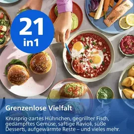Philips Airfryer 5000 NA543/00 Schwarz
