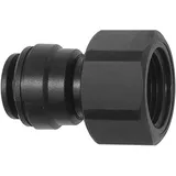Riegler Aufschraubverbinder POM, G 1/4, für Schlauch-Außen- Ø6 mm