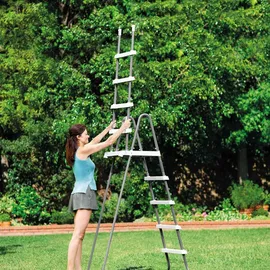 Intex Poolleiter Grau 132 cm