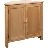 MNISDFL Wohnzimmer Kabinett Möbel für das Esszimmer Vitrinen Eckschrank 80 x 33,5 x 78 cm Massivholz Eiche