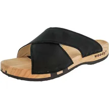 Woody Sandale in schwarz | Gr.: 42