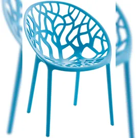 CLP Hope Stapelstuhl 59 x 60 x 80 cm blau
