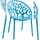 CLP Hope Stapelstuhl 59 x 60 x 80 cm blau