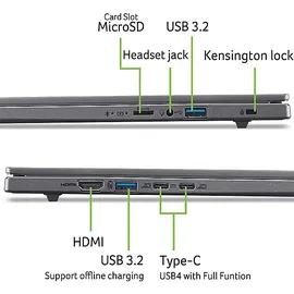 Acer Aspire 16 AI A16-11M-X05M Snapdragon X X1-26-100 16 GB RAM 512 GB SSD