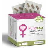 PuriaFAM Frauenzauber | Energie & Hormon Balance Maca Rot Ashwagandha - vegan 180 St Kapseln