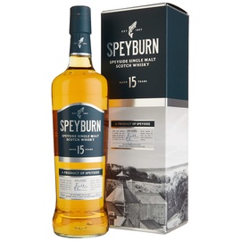 Speyburn 15 Years Old Speyside Single Malt Scotch Whisky 46% Vol. 0,7l in Geschenkbox