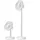 Fakir MWL 10 Standventilator Weiß