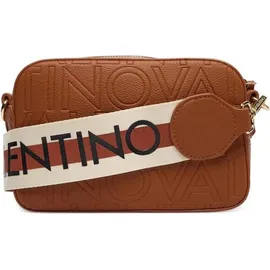 Valentino Pansy Umhängetasche Kunstleder Brown