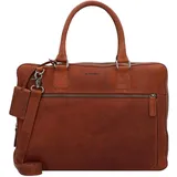 Burkely Antique Avery Aktentasche Leder 38 cm Laptopfach braun