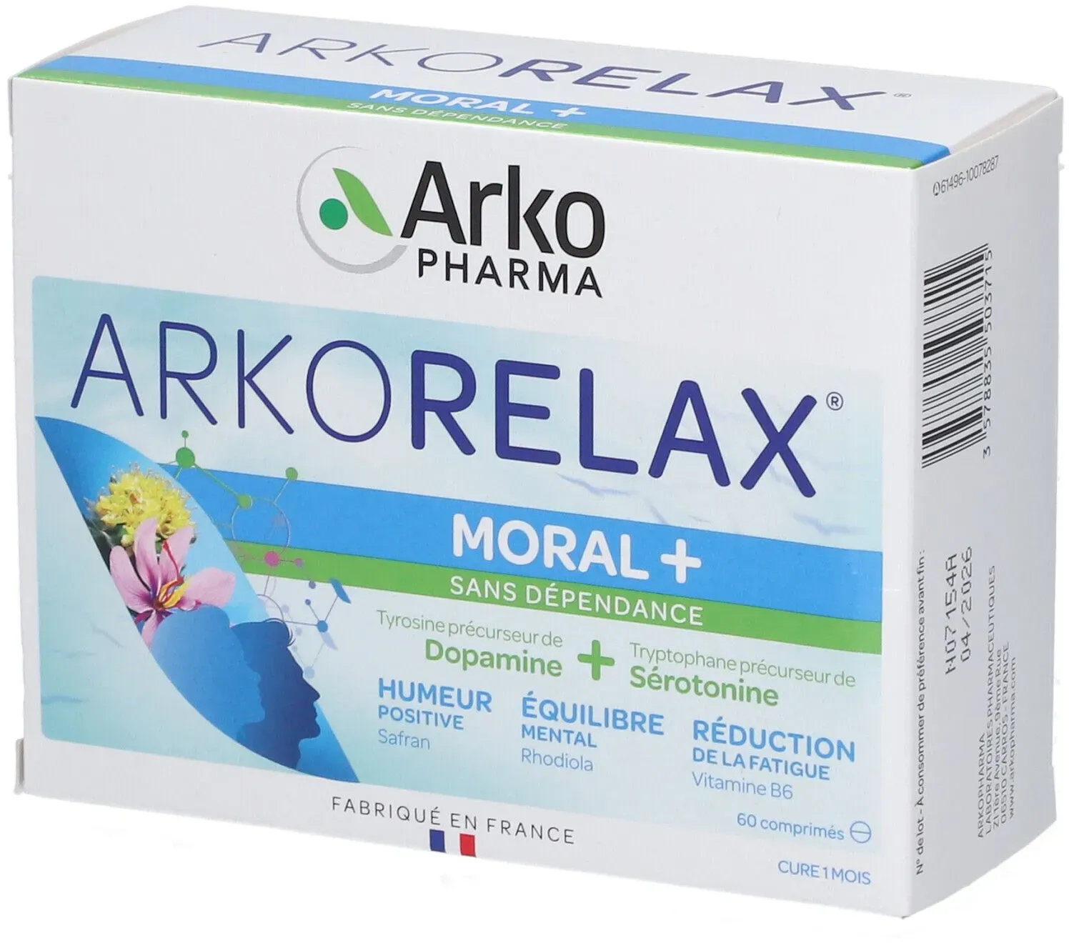Arkopharma Arkorelax® Moral + 60 comprimé(s)