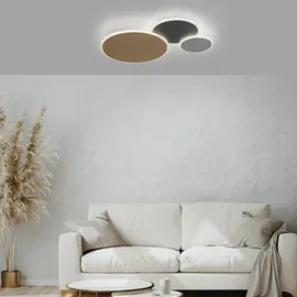 Q-SMART-HOME Q-Piato 1 dimmbar grau Aluminium 40 x 65 x 5 cm