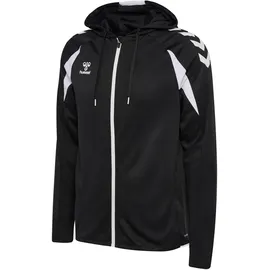hummel Core 2.0 Zip Hoodie Herren Schwarz/Weiß XS