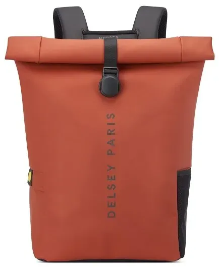 Delsey Paris Turenne Soft Daypack RFID Schutz 46 cm Laptopfach backstein