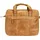 GREENLAND Nature Light Aktentasche Leder 37 cm Tabletfach braun