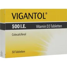 VIGANTOL 500 I.E. Vitamin D3 Tabletten 50 St.