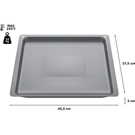 Neff Z11AB15A0 Backblech 30x455x375mm anthrazit (17002599/Z11AB15A0)