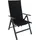 Greemotion Grenada Klappsessel 61 x 67 x 110 cm anthrazit/schwarz