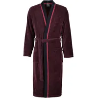 CAWÖ Bademäntel Herren Kimono 4839 rot-schwarz - 92 in rot-schwarz - 92 | Gr.: S